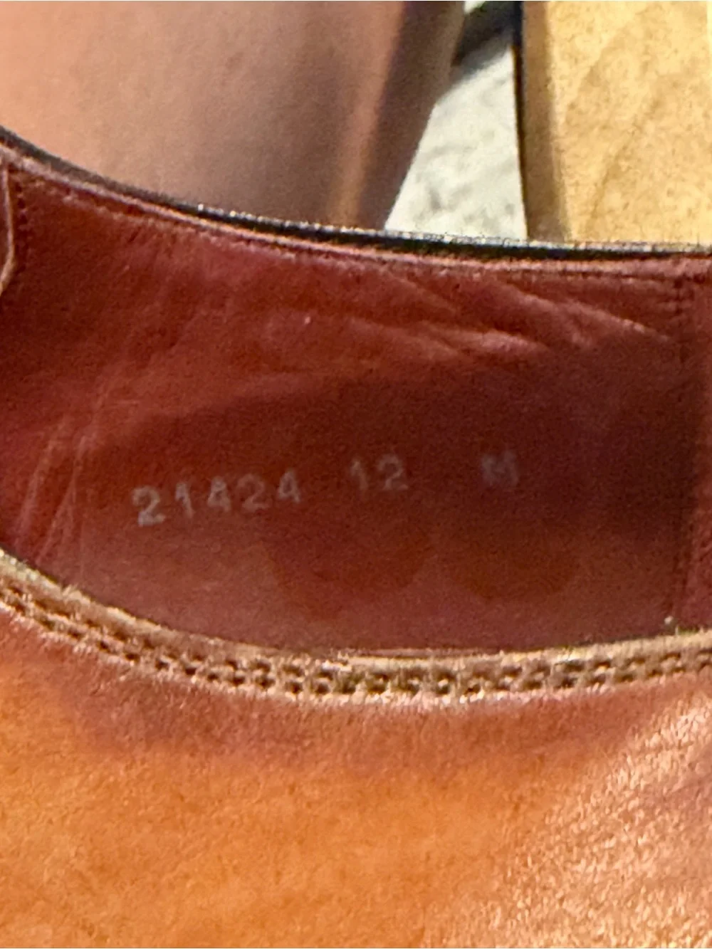 Magnanni Burnished Tan Leather Single Monk Strap Shoes. Neiman Marcus